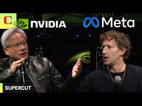 Nvidia’s Jensen Huang & Meta’s Mark Zuckerberg Talk AI: Everything in 9 Minutes