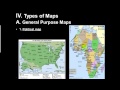 Types of Maps and Their Features
