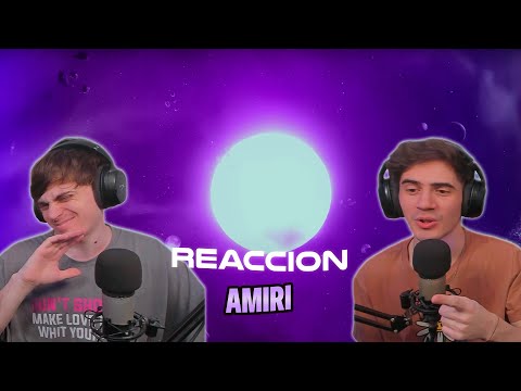 [REACCION] Amiri - Jasiel Nuñez, Peso Pluma, Tito Double P (Lyric Video)