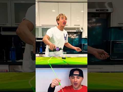 What is happening to my DRINK? (STRAW PRANK 🤣🤣)