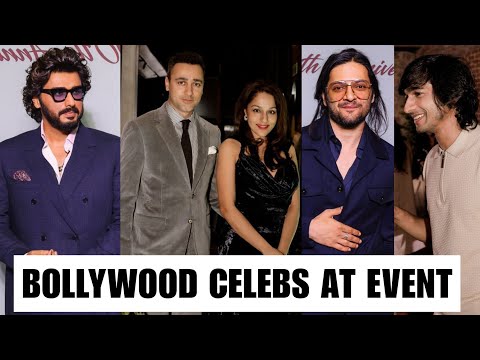 Recently Break-Up Boy Arjun Kapoor, Imran Khan with GF Lekha Washington, Ali Fazal at Event in City