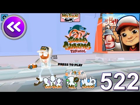 Subway Surfers - Istambul - Jake Dark Outfit - Reverse Invert Colors Episode 522