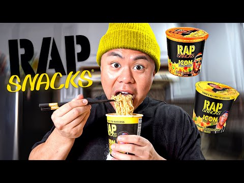 Asians Try Rap Snack RAMEN NOODLES FOR THE FIRST TIME!