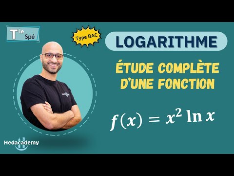 LOGARITHME  f(x) = x² lnx - Étude complète (ou presque)