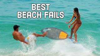 Funniest Wipeouts at the Beach | Summer Disasters