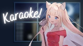 【KARAOKE／歌枠】Night time singing! (It's too hot to sing in the day time)