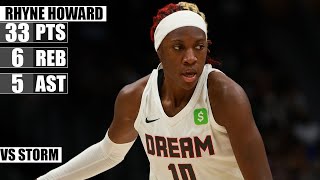 Rhyne Howard (33 PTS / 6 REB / 5 AST) vs Seattle Storm [5/30/25]