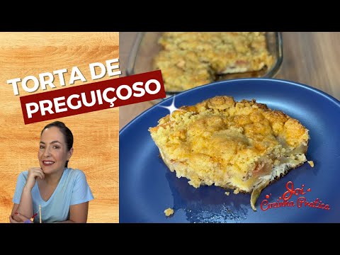 Torta de Preguiçoso: a sobremesa mais fácil e deliciosa com maçã 🍎