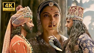 आपकी रानी ख़तरे में है 😱 | Deepika Padukone, Ranveer Singh, Shahid Kapoor | Padmaavat [4K]