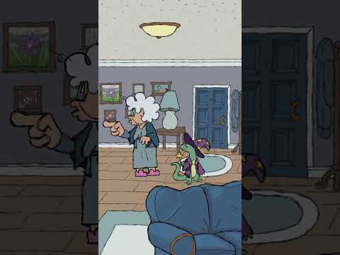 the little lizard wizard #animation