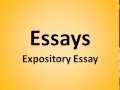 Expository Essay Characteristics and Techniques
