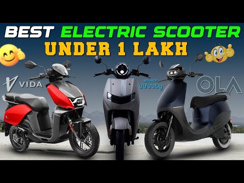 Top 3 Best Electric Scooters Under 1 Lakh🤩 | Electric Scooters | Electric Vehicles India