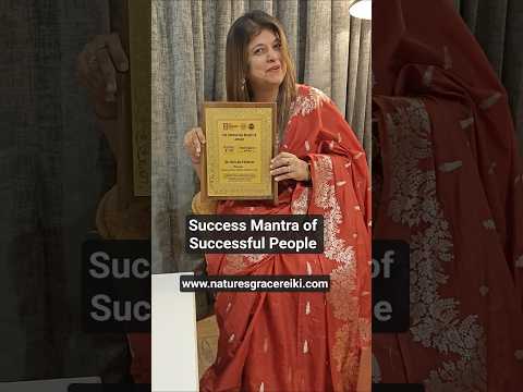 Success Mantra #success #awards #recognition @drneelamparwani
