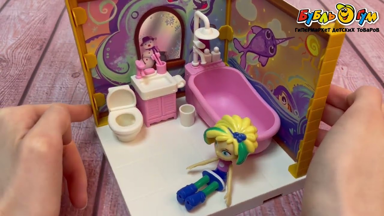 Набор Cказочный патруль Cнежка с ванной - видео Набор Cказочный патруль Cнежка с ванной - видео