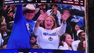 Dallas Mavericks vs Philadelphia 76ers #jumbotron 1/1/26 1st quarter