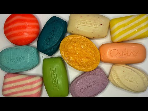 Asmr Soap Cutting / Palmolive Camay Duru soap / Asmr No Talking / Cutting dry soap