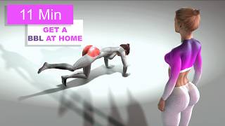 Build Your Glutes at Home | No Equipment Needed