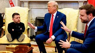 President Trump Brings Zelensky at White House