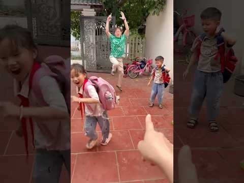 Bố trừng trị chị ghẻ cướp giẫm bóng bóng của pipi và cái kết #shortvideo