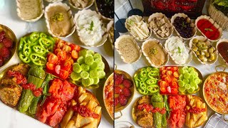 فطور تركي بامتياز 😍 Turkish breakfast, Türk kahvaltısı