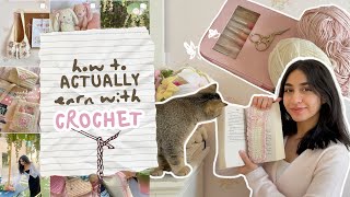 how to *actually* start earning with crochet: 5 simple steps that work (even if you're a beginner)