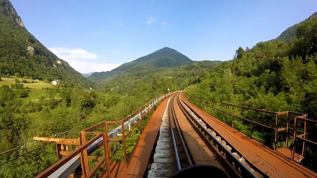 Slovenian Steam - Driver's Eye View at 3 x Speed - Grahovo to Jesenice