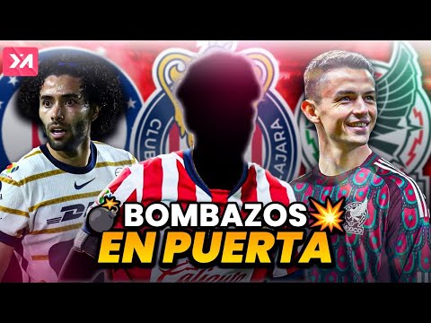 Fichaje TOP MUNDIAL a Chivas; Fidalgo YA es MEXICANO; Cruz Azul va x BOMBAZO; Pepi ARREPENTIDO