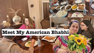 My AMERICAN BHABI Mera Ghar Aaye | Indian Guest Menu | Simple Living Wise Thinking