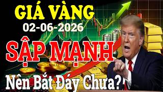 GIÁ VÀNG SẬP MẠNH Nên Bắt Đáy Chưa ? Hay Chờ ĐIểm 4400 !