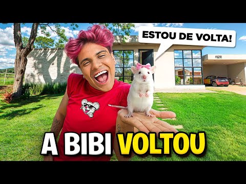 MINHA RATINHA BIBI VOLTOU PRO CANAL! * ela não morreu?