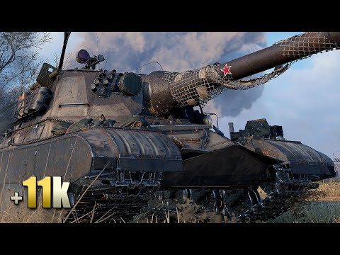 Obj  268  Top active support  amp  last hope   World of Tanks