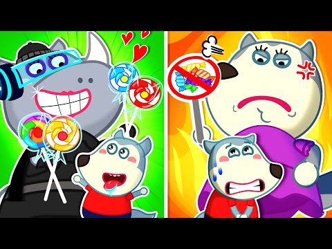 Fake Mom VS Real Mom ⚡ Who Is Wolfoo's Mommy? 😓 Learn Safety Tips 🤩 Wolfoo Kids Cartoon 🇨🇦