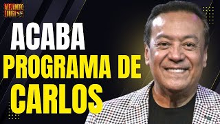 SE ACABA PROGRAMA DE CARLOS CUEVAS a ritmo de bohemia