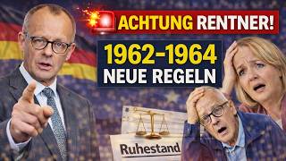 Achtung, Geborene 1962-1964: Diese wichtigen Ruhestandsregeln gelten nun auch für Sie in Deutschland