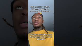 Conscious music with a message is corny? #explorepage #rap #undergroundsounds #independentrap #