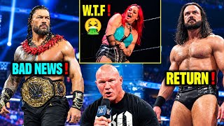 DREW MCINTYRE RETURN 😳 ROMAN REIGNS, RANDY ORTON FLOP 😧 BIG TRIPLE THREAT MATCH AT MITB | WWE NEWS |