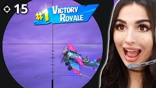 the best sniping gameplay on fortnite ever - fortnite sssniperwolf season 7