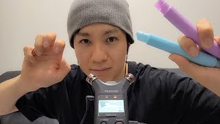 ASMR Hand rubbing Layered Accessories should 手を擦る音とカチャカチャ音など🎵