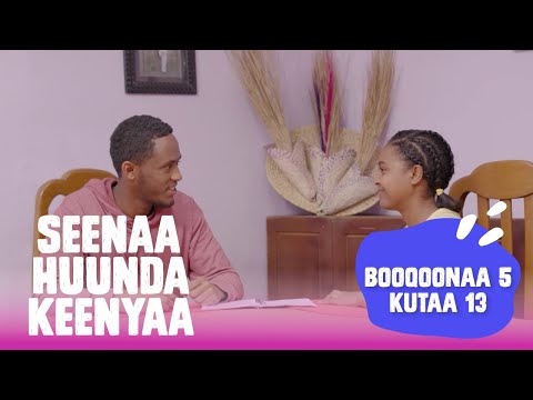 Seenaa Huunda kenyaa | Booqoonaa 5, Kutaa 13