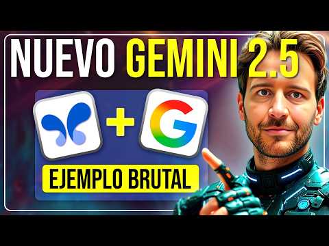 ¡Nuevo GEMINI 2.5 ULTRARRÁPIDO! 🤖 Crea tus propias APPS INTELIGENTES (¡GRATIS!)