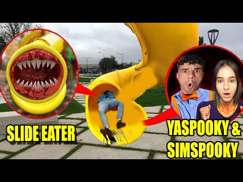 SI VOUS VOYEZ CE TOBOGGAN EN SANG, COUREZ ! SCP SLIDE VEUT NOUS MANGER !!
