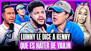 LUINNY VUELVE A LAMBER A YAILIN FRENA A KENNY VALDEZ Y LE DICE HATER DE YAILIN POR ATACARLA