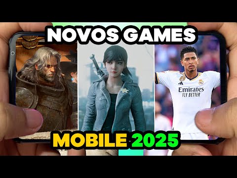 SAIU NOVOS JOGOS INCRIVEIS PARA ANDROID 2025