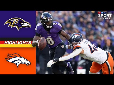 Denver Broncos @ Baltimore Ravens | 🇩🇪 Highlights | NFL | RTL Sport