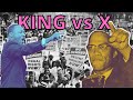 Martin Luther King Jr. and Malcolm X