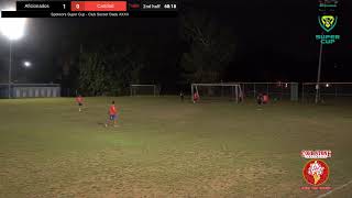 Sponsors Super Cup 2026 - Farmacias Caridad vs Aficionados