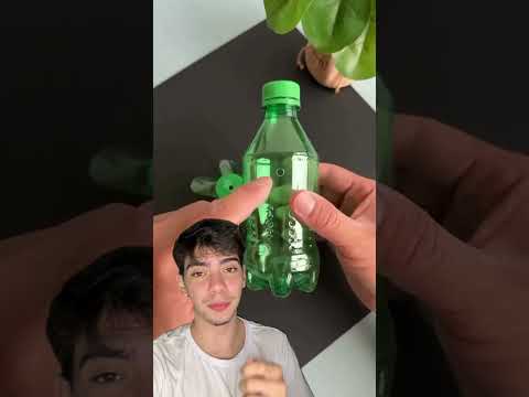 como fazer brinquedo com garrafa pet para tirar a criança do celular?