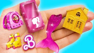 DOLL’S MAKEOVER 📦 How To Make Cardboard House 💖 Tiny Crafts vs Expensive Gadgets by 123 GO SCHOOL