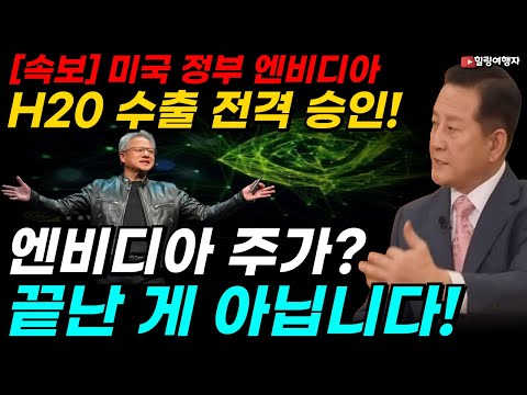 [속보] 미국 정부 엔비디아 H20 수출 전격 승인! 엔비디아 주가? 끝난 게 아닙니다! 폭풍처럼 몰아치는 AI 투자, 수혜주는?