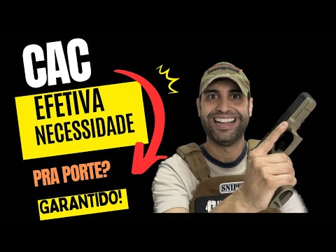 O CAC tem o direito de PORTE FEDERAL?